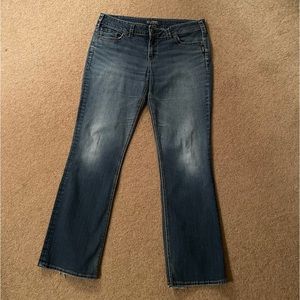 Silver Suki Mid Boot Sz 34/33